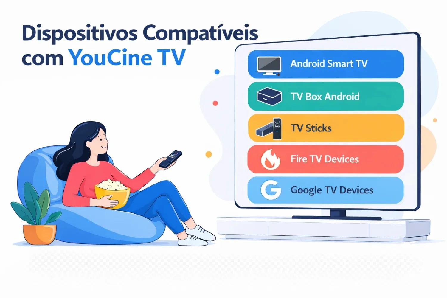 Dispositivos Compatveis com YouCine TV